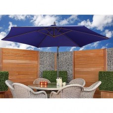 Parasol blauw Le Mans Ø 300 cm Parasol blauw Le Mans Ø 300 cm